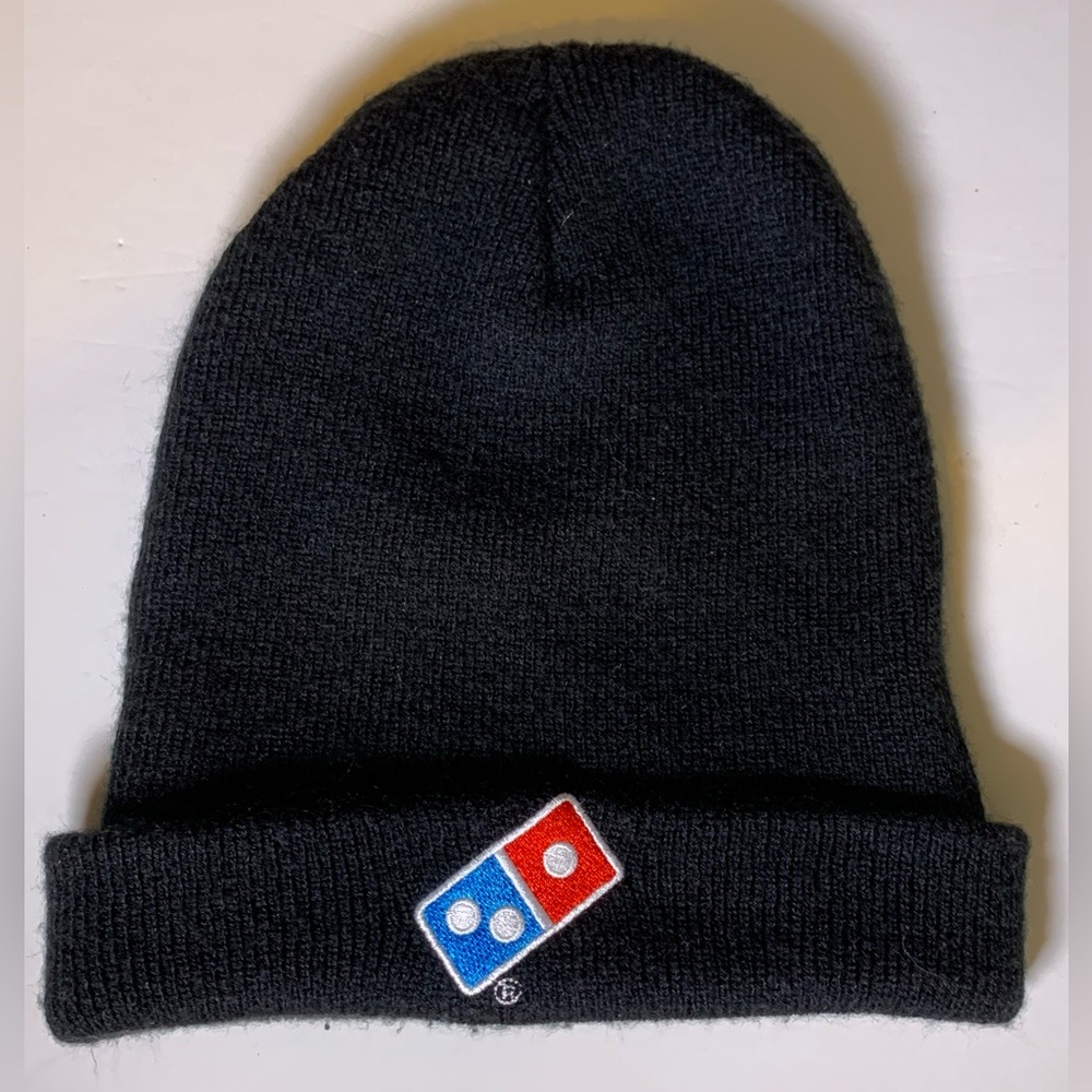 Dominos pizza logo beanie